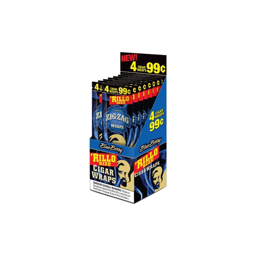 Zig Zag Wrap Blueberry 4/99¢