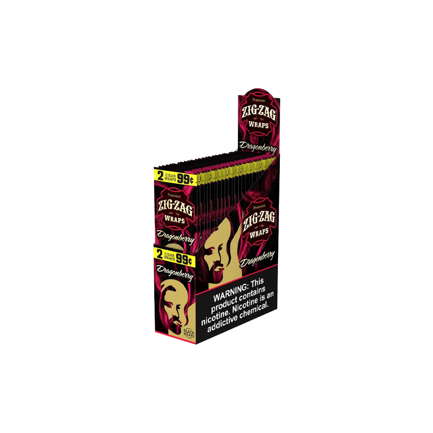 Zig Zag Wrap Dragonberry 2/99¢