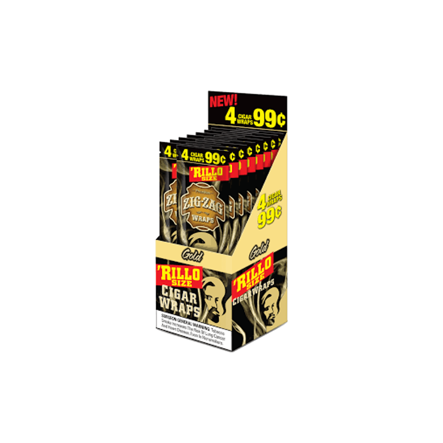 Zig Zag Wrap Gold 4/99¢