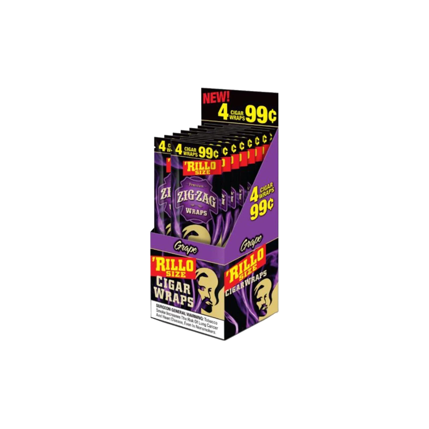 Zig Zag Wrap Grape 4/99¢