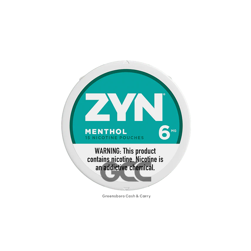 Zyn Menthol Pouch 6Mg