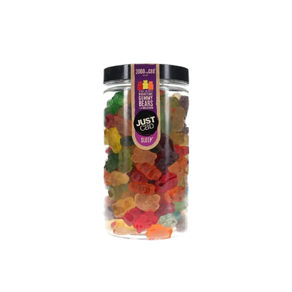 just cbd sleep nighttime gummy bears